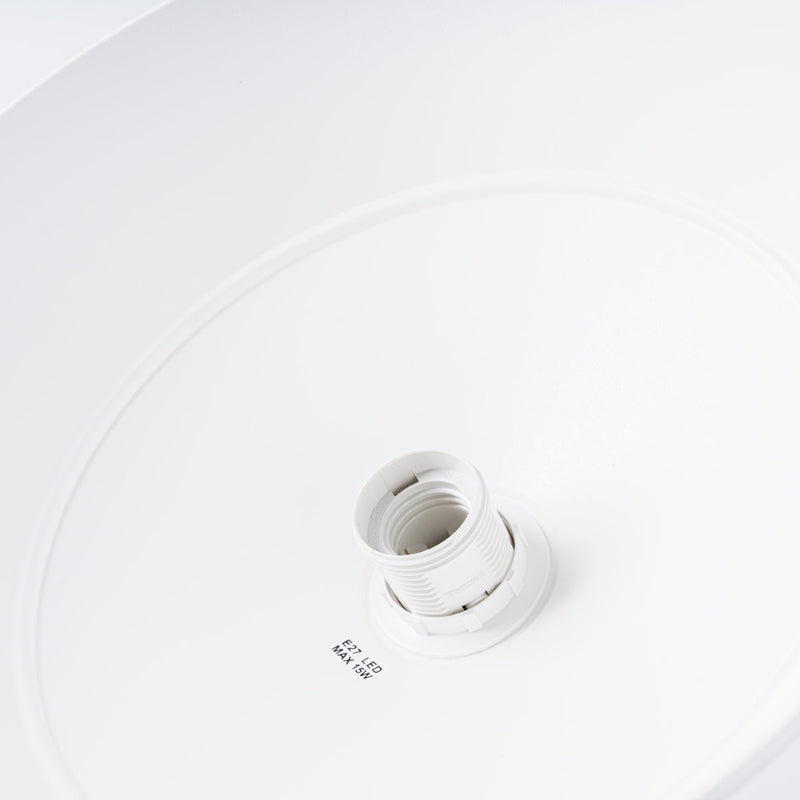 Pendelleuchte FANO Weiß – Skandinavisches Design, Ø34cm-Leuchtezauber