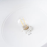 Pendelleuchte FANO Weiß – Skandinavisches Design, Ø34cm-Leuchtezauber