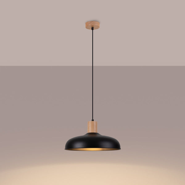 Pendelleuchte INDY Schwarz – Retro-Stil-Leuchtezauber