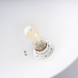 Pendelleuchte ZUMA Weiß – Industrielles Design-Leuchtezauber