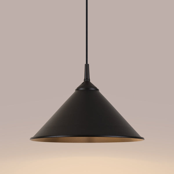 Pendelleuchte ZUMA Schwarz – Industrielles Design-Leuchtezauber
