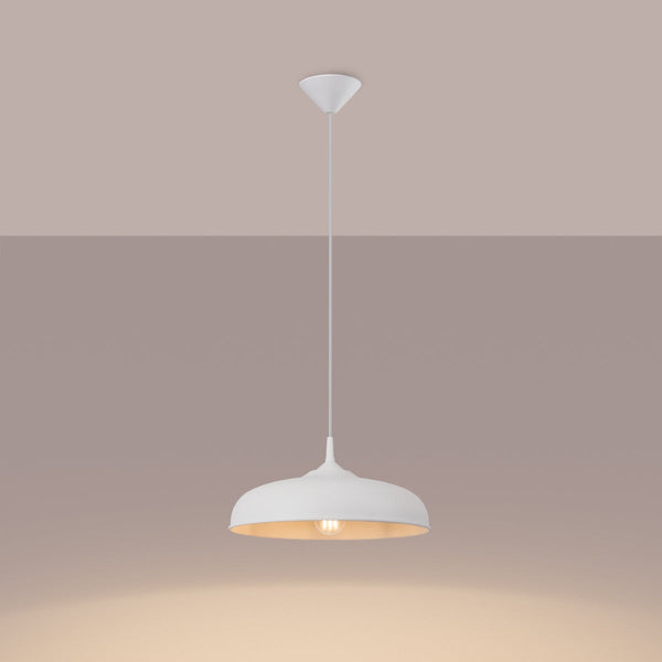 Pendelleuchte GINA Weiß – Minimalistisches Design-Leuchtezauber