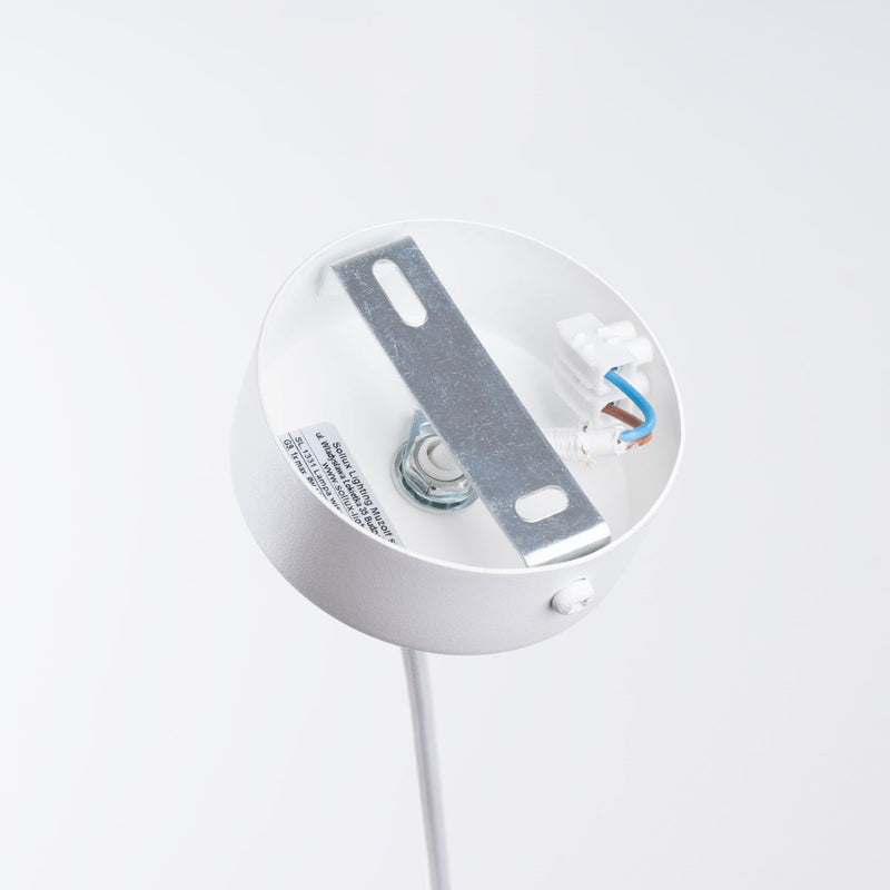 Pendelleuchte BRINA 1-flammig Weiß – Modernes Design-Leuchtezauber