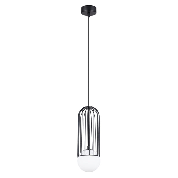 Pendelleuchte BRINA 1-flammig Schwarz – Modernes Design-Leuchtezauber