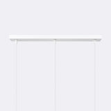 Pendelleuchte BRINA 3-flammig Weiß – Längliche Form-Leuchtezauber