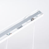 Pendelleuchte BRINA 3-flammig Weiß – Längliche Form-Leuchtezauber