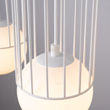 Pendelleuchte BRINA 3-flammig Weiß – Längliche Form-Leuchtezauber