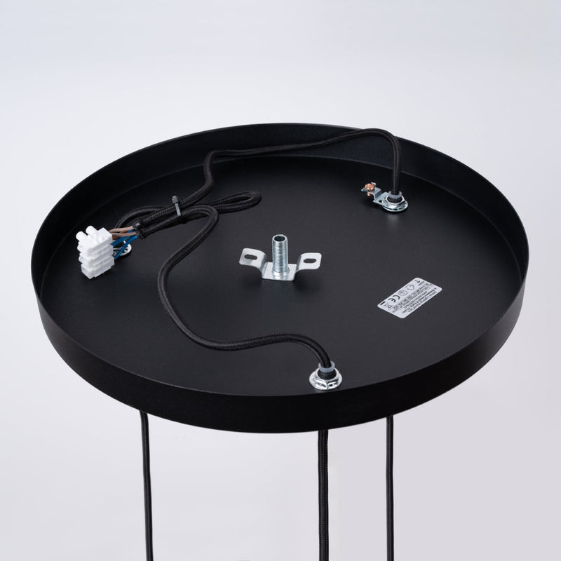 Pendelleuchte BRINA 3-flammig Schwarz – Modernes Design-Leuchtezauber