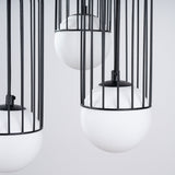 Pendelleuchte BRINA 3-flammig Schwarz – Modernes Design-Leuchtezauber