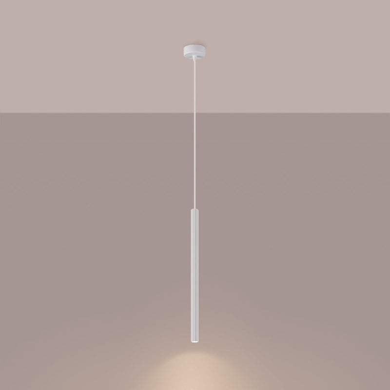 Pendelleuchte Arche 1-flammig Weiß – Schlichte Schönheit für ruhige Raumgestaltung-Leuchtezauber