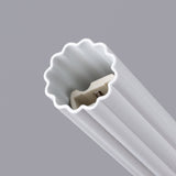 Pendelleuchte Arche 1-flammig Weiß – Schlichte Schönheit für ruhige Raumgestaltung-Leuchtezauber