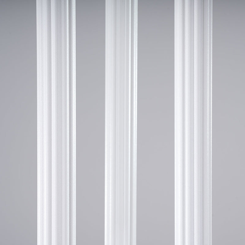 Pendelleuchte Arche 3-flammig Weiß – Lichtstark & harmonisch für offene Wohnkonzepte-Leuchtezauber