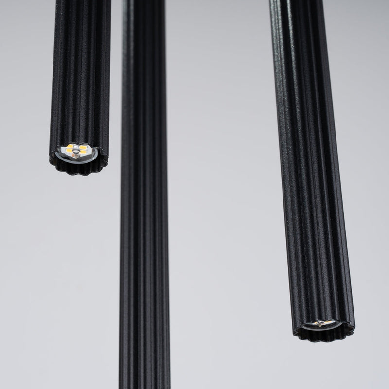 Pendelleuchte Arche 3-flammig Schwarz – Elegante Symmetrie für moderne Räume-Leuchtezauber