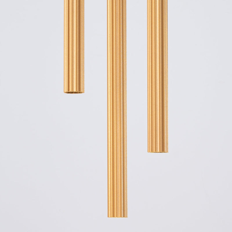 Pendelleuchte Arche 3-flammig Gold – Statement in warmem Metallic-Design-Leuchtezauber