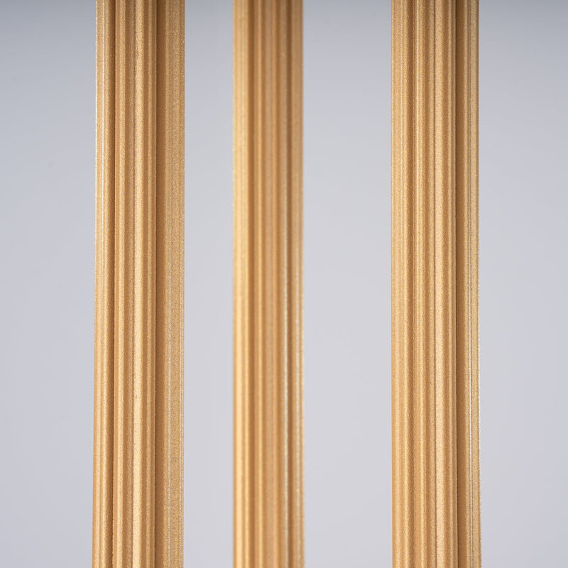 Pendelleuchte Arche 3-flammig Gold – Statement in warmem Metallic-Design-Leuchtezauber