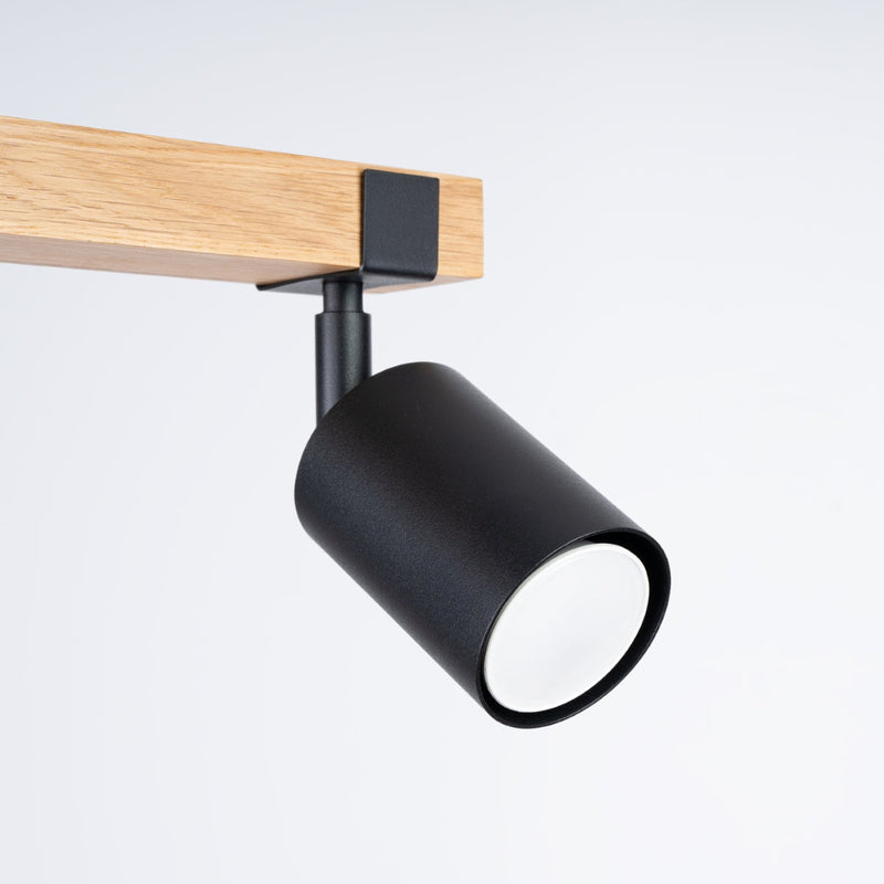 Plafond Fager 2 Schwarz Minimalistische 2-Flammige Deckenlampe In Schwarz-Leuchtezauber