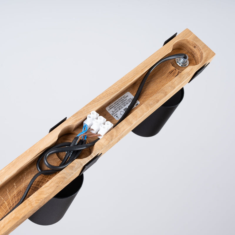 Plafond Fager 3 Schwarz Stilvolle 3-Flammige Lampe Mit Verstellbaren Spots-Leuchtezauber