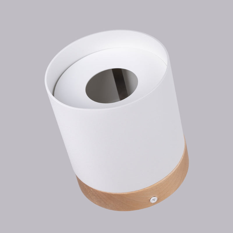 Plafond RIF Weiß Elegante Deckenlampe In Schlichtem Weiß-Leuchtezauber