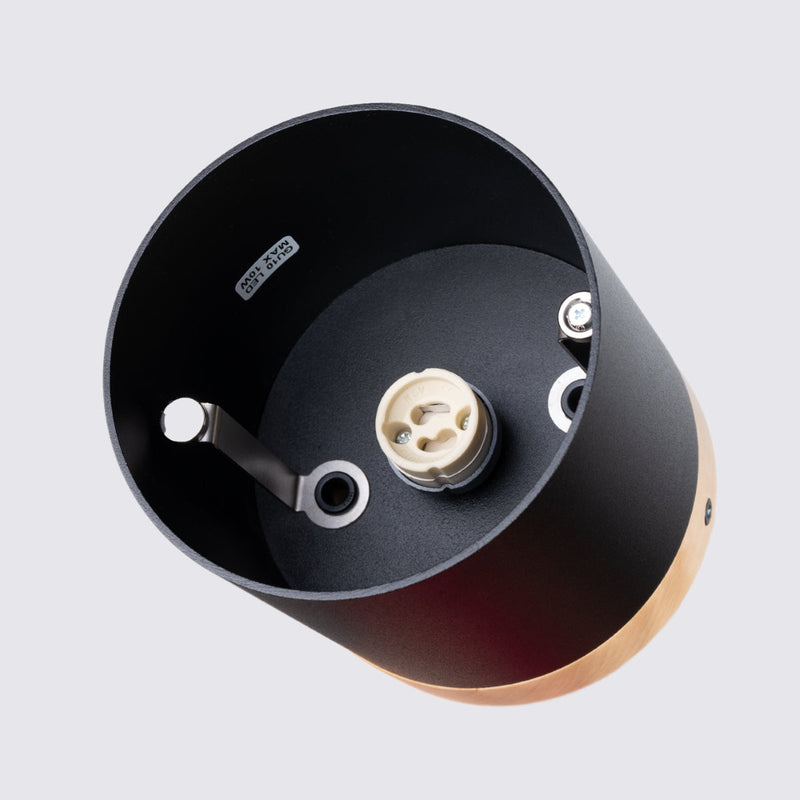 Plafond RIFSchwarz Moderne Deckenleuchte In Schwarzem Metall-Look-Leuchtezauber