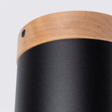 Plafond RIFSchwarz Moderne Deckenleuchte In Schwarzem Metall-Look-Leuchtezauber