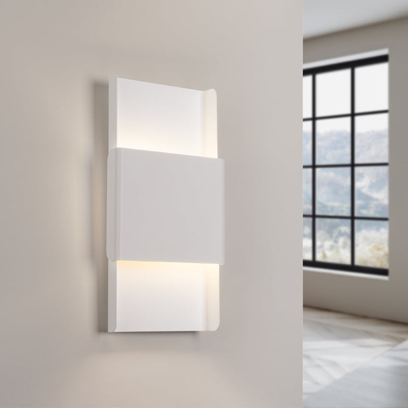 Wandlampe Durlin Weiß Schlichte Weiße Wandlampe Im Modernen Design – Dezent & Harmonisch-Leuchtezauber
