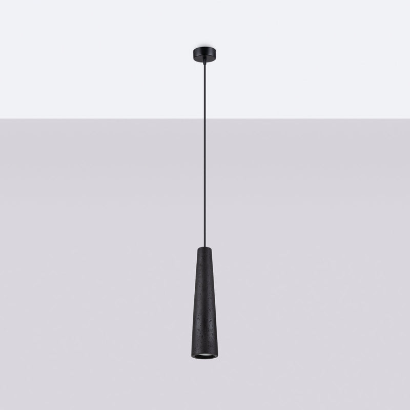Pendelleuchte Electra Schwarz & Beton – Urbaner Industrial-Look für moderne Räume-Leuchtezauber