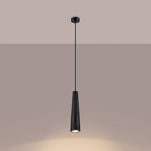 Pendelleuchte Electra Schwarz & Beton – Urbaner Industrial-Look für moderne Räume-Leuchtezauber