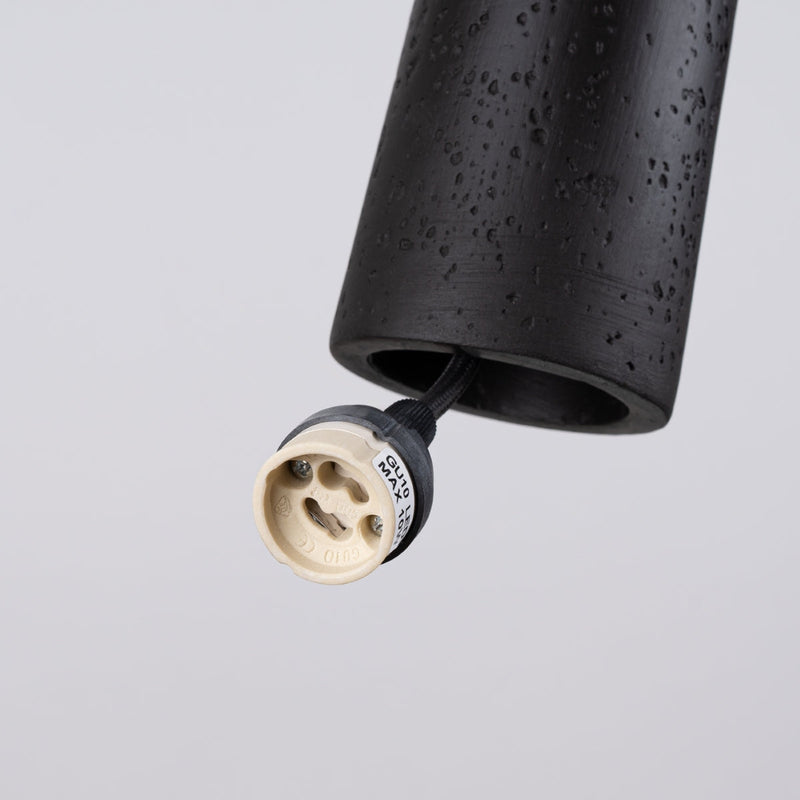 Pendelleuchte Electra Schwarz & Beton – Urbaner Industrial-Look für moderne Räume-Leuchtezauber