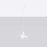 Pendelleuchte Hyperion 1-flammig Weiß – Reduziertes Design mit sanfter Wirkung-Leuchtezauber