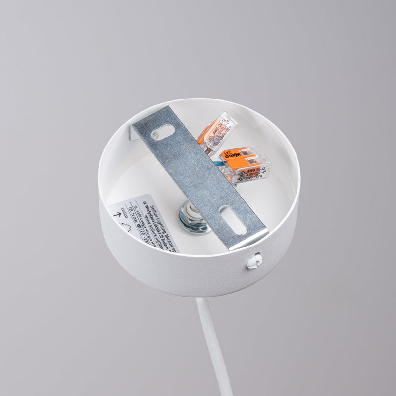 Pendelleuchte Hyperion 1-flammig Weiß – Reduziertes Design mit sanfter Wirkung-Leuchtezauber