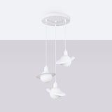 Pendelleuchte Hyperion 3-flammig Weiß – Puristisch & vielseitig kombinierbar-Leuchtezauber