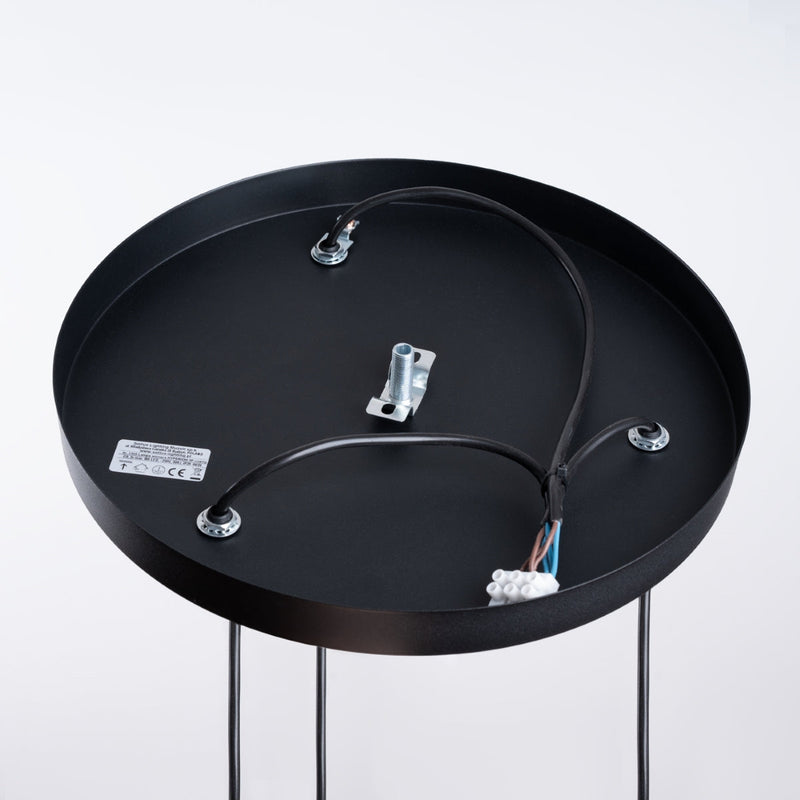 Pendelleuchte Hyperion 3-flammig Schwarz – Klare Linien für moderne Raumkonzepte-Leuchtezauber