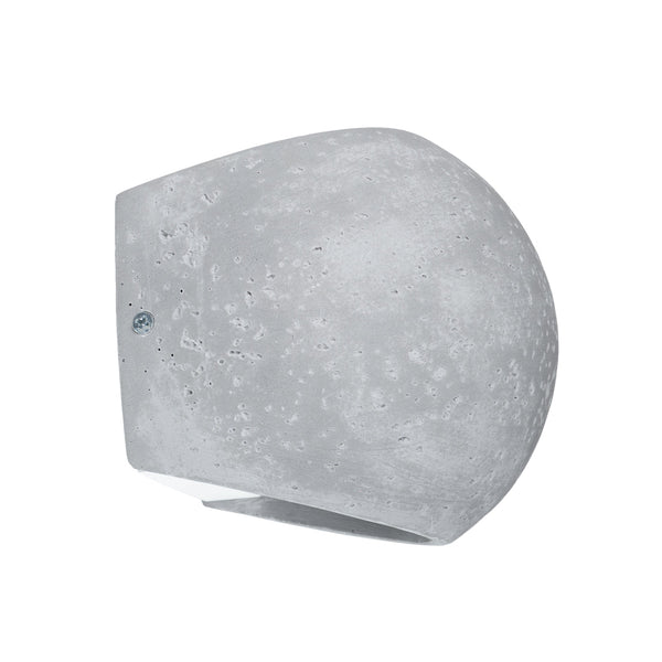 Wandleuchte Globe Beton Moderne Beton-Wandlampe Mit Industriellem Look-Leuchtezauber