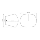 Wandleuchte Globe Beton Moderne Beton-Wandlampe Mit Industriellem Look-Leuchtezauber