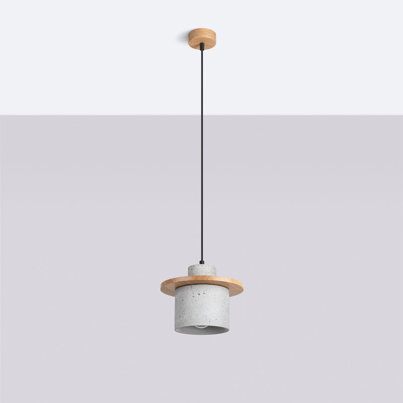 Beton Pendelleuchte Mab – Industrial Design in Grau-Leuchtezauber