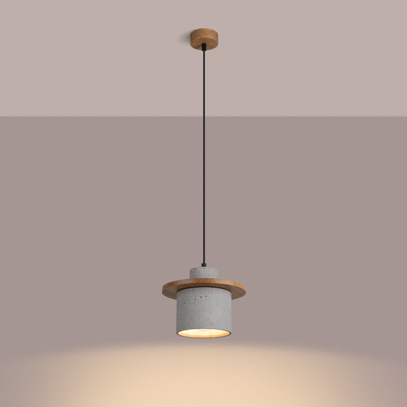 Beton Pendelleuchte Mab – Industrial Design in Grau-Leuchtezauber