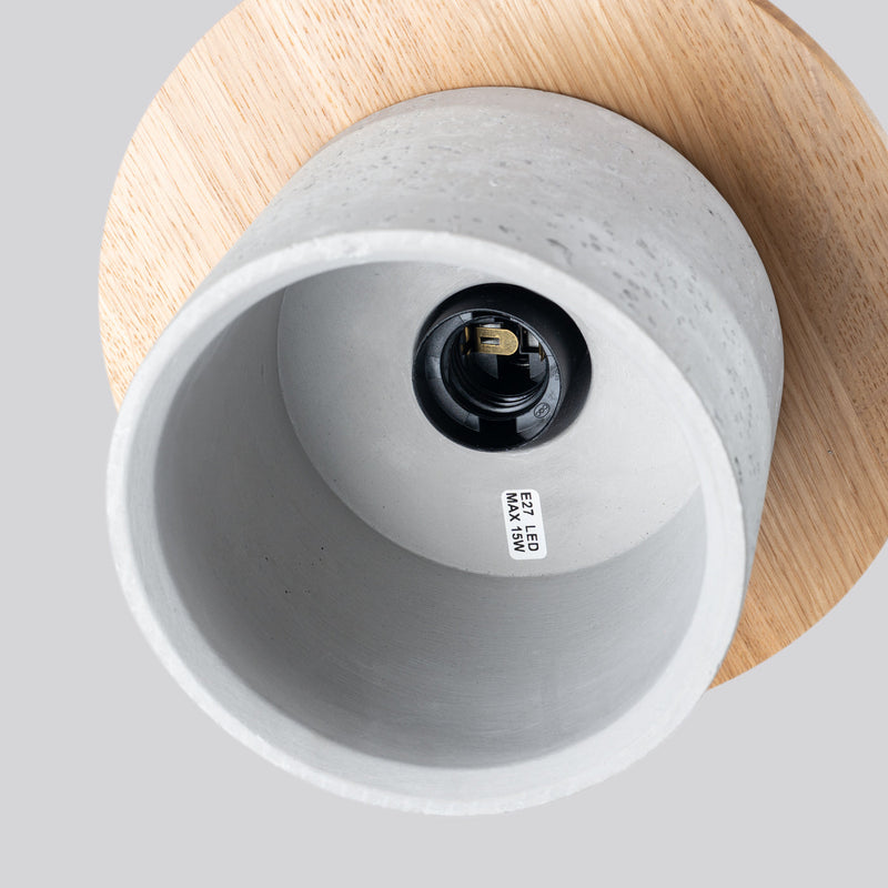 Beton Pendelleuchte Mab – Industrial Design in Grau-Leuchtezauber