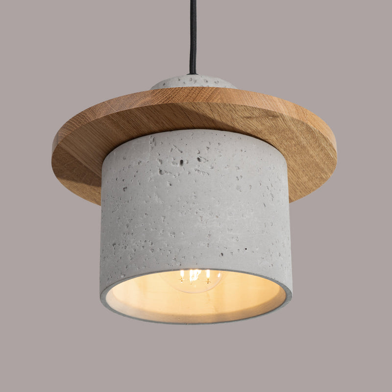 Beton Pendelleuchte Mab – Industrial Design in Grau-Leuchtezauber