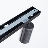 Plafond Winx 2 Schwarz Chrom Dezente 2-Flammige Lampe Mit Chromakzenten-Leuchtezauber