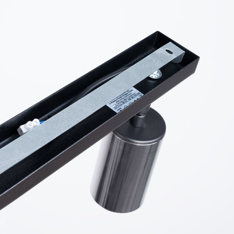 Plafond Winx 2 Schwarz Chrom Dezente 2-Flammige Lampe Mit Chromakzenten-Leuchtezauber