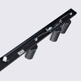 Plafond Winx 6L Schwarz Chrom Futuristische 6-Flammige Lampe In Chromoptik-Leuchtezauber