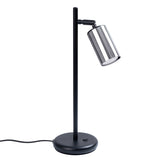 Tischlampe Winx Schwarz/Chrom – Chrom-Design Mit Schwarzem Finish-Leuchtezauber