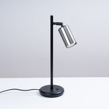 Tischlampe Winx Schwarz/Chrom – Chrom-Design Mit Schwarzem Finish-Leuchtezauber