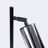 Tischlampe Winx Schwarz/Chrom – Chrom-Design Mit Schwarzem Finish-Leuchtezauber