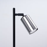 Tischlampe Winx Schwarz/Chrom – Chrom-Design Mit Schwarzem Finish-Leuchtezauber