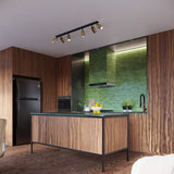 Plafond Winx 2 Schwarz Gold Stilvolle 2-Flammige Spotlampe In Schwarz-Gold-Leuchtezauber