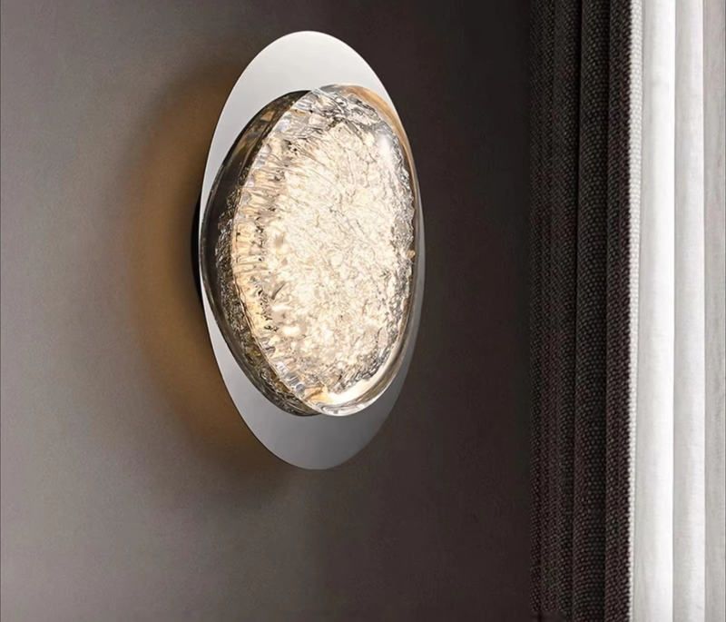 LUXARÉ CrystalEdge Wandleuchte-Leuchtezauber