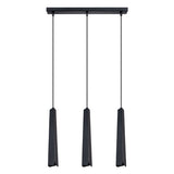 Hängeleuchte Prysm 3-flammig Linear Schwarz – Geometrisch & Modern-Leuchtezauber