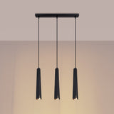 Hängeleuchte Prysm 3-flammig Linear Schwarz – Geometrisch & Modern-Leuchtezauber