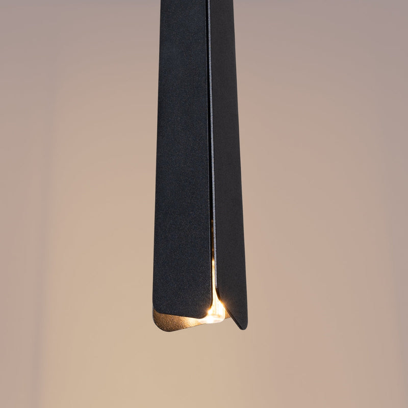 Hängeleuchte Prysm 3-flammig Linear Schwarz – Geometrisch & Modern-Leuchtezauber